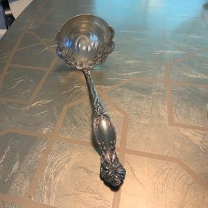 Punch Bowl 1903 Sterling Frontenac Oyster Repousse Ladle Simpson Hall & Mill…